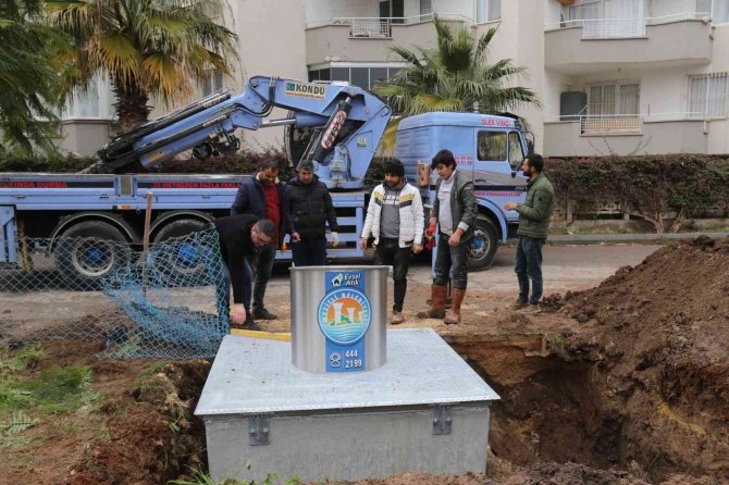 Mezitli’de Çöp Konteynerleri Yer Altına Alınıyor