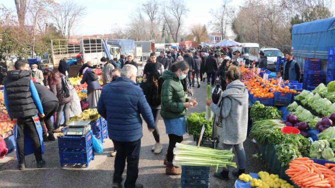 Pcr Testi Kalktı, Bulgarlar Edirne’ye Akın Etti