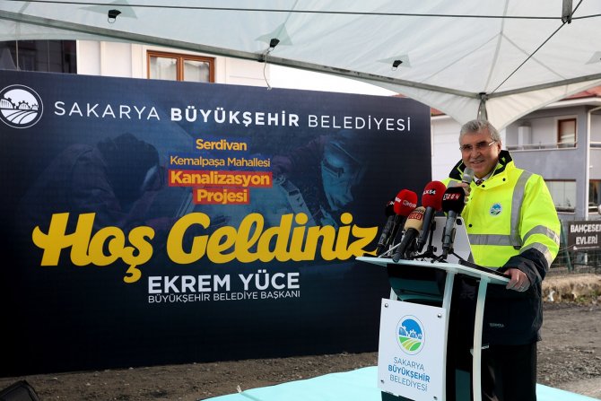 6 Milyon Liralık Kanalizasyon Projesine Başlandı