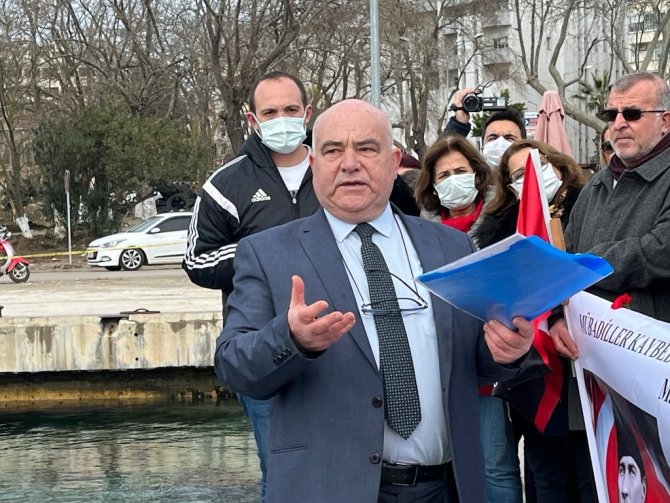 Sinop’ta Mübadelenin 99. Yıl Dönümü Nedeniyle Denize Çelenk Bırakıldı