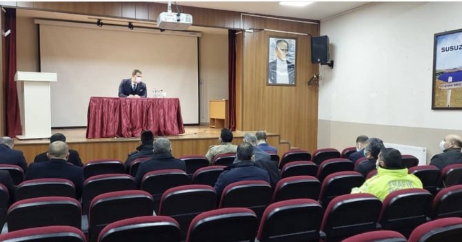 Susuz’da Okul Güvenlik Toplantısı Yapıldı