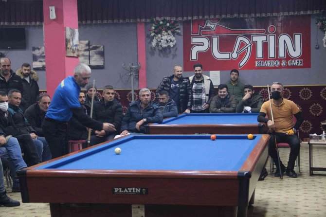 Bitlis’te Bilardo Turnuvası Sona Erdi