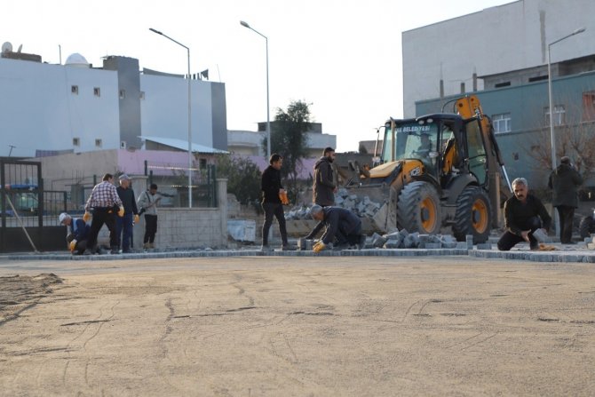Cizre’de Üst Yapı Çalışmaları Devam Ediyor