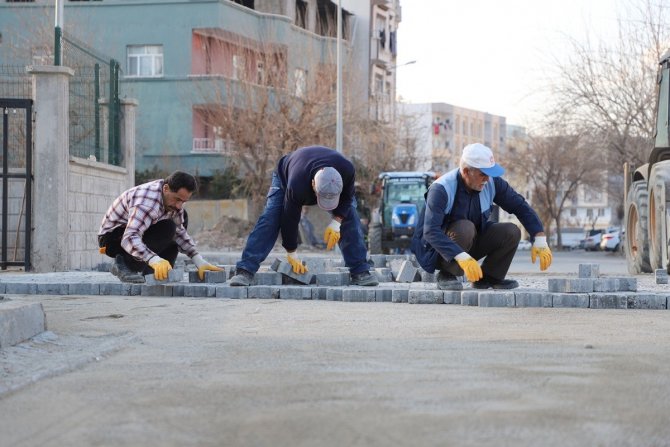 Cizre’de Üst Yapı Çalışmaları Devam Ediyor