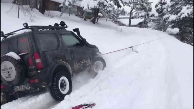 Yaylalara Çıkıp Mahsur Kalan Off-roadcılara Sitem Etti