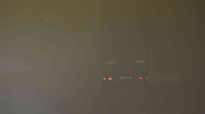 Aksaray’da Yoğun Sis Etkili Oluyor