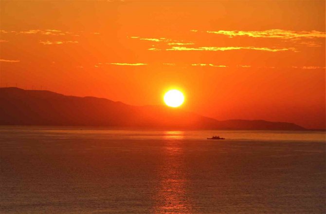 Kocaeli’de Mest Eden Günbatımı