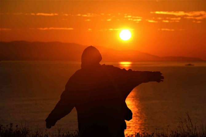 Kocaeli’de Mest Eden Günbatımı