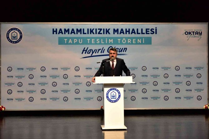 Hamamlıkızık Sakinleri Tapularına Kavuştu
