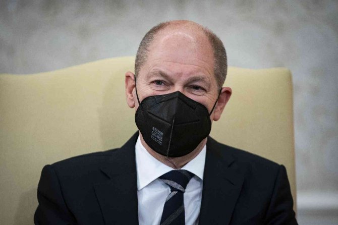 Abd Başkanı Biden, Almanya Başbakanı Scholz İle Beyaz Saray’da Bir Araya Geldi