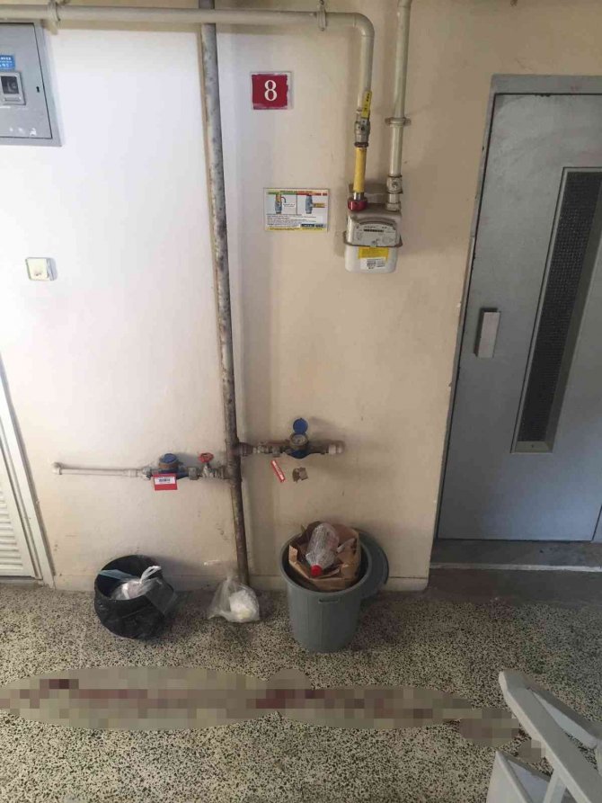 Tabancayla Vuruldu 5 Kat Sürünerek Aşağı İndi