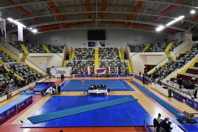Balıkesir’de Ulusal Cimnastik Turnuvası