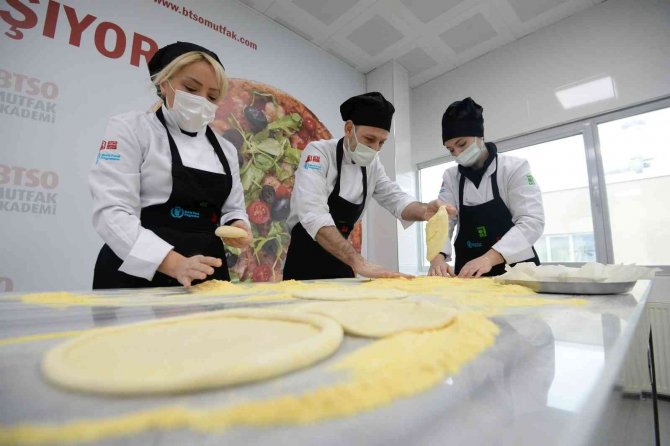 Btso Mutfak Akademi İle Hayâllerinin Peşinde Koşuyorlar