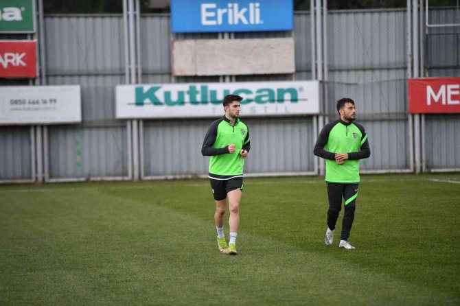 Bursaspor’da Samsunspor Maçı Hazırlıkları Başladı - Massimo Bruno Ve Elton Acolatse Çalışmalara Katılmadı