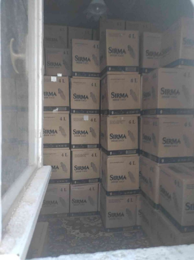 Nakliye Dolandırıcılığında 8 Ton 983 Litre Ayçiçek Yağı Ele Geçirildi