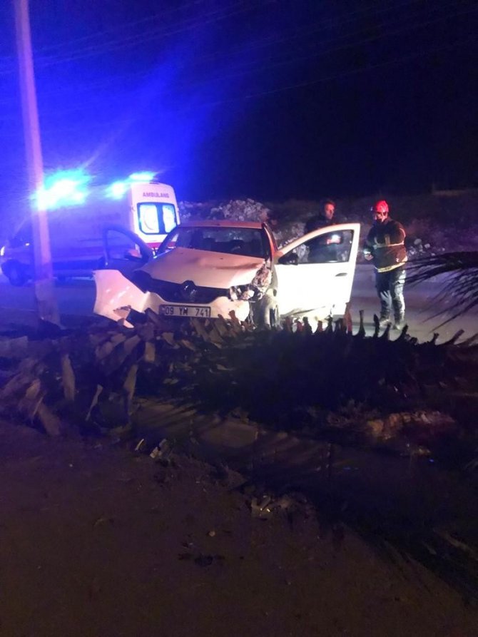 Didim’de Trafik Kazası: 2 Yaralı