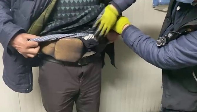 Beline Sardığı 3 Kilo 50 Gram Uyuşturucu Madde İle Yakalandı