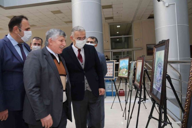 Asliye Ceza Mahkemesi Hâkiminden Emeklilik Öncesi Kişisel Resim Sergisi