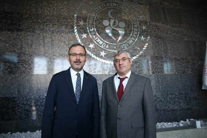 Gençlik Ve Spor Bakanı Kasapoğlu Medya Temsilcileri İle Bir Araya Geldi