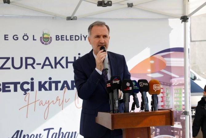 İ̇negöl’ün 3. Nöbetçi Kütüphanesi Açıldı