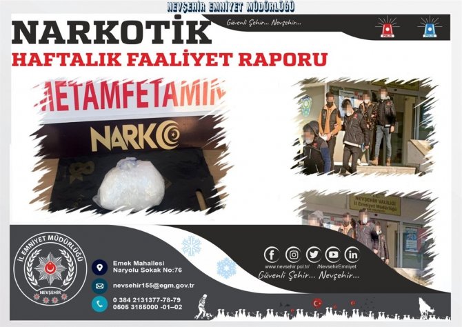 Uyuşturucu Madde Ticarete Yapan 3 Kişi Tutuklandı