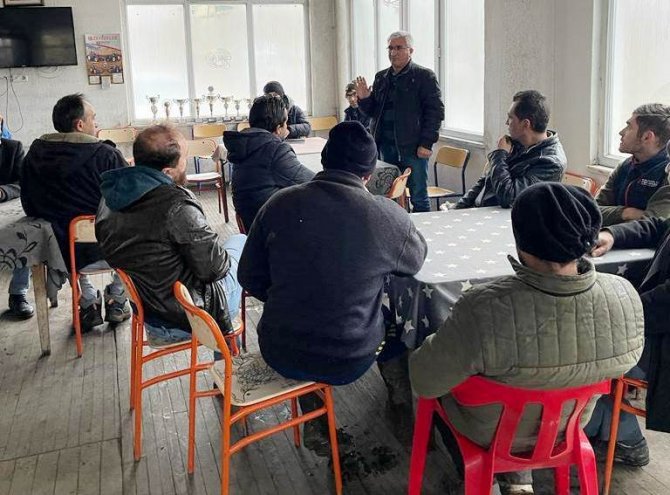 Simav’da Çiftçi Bilgilendirme Toplantısı