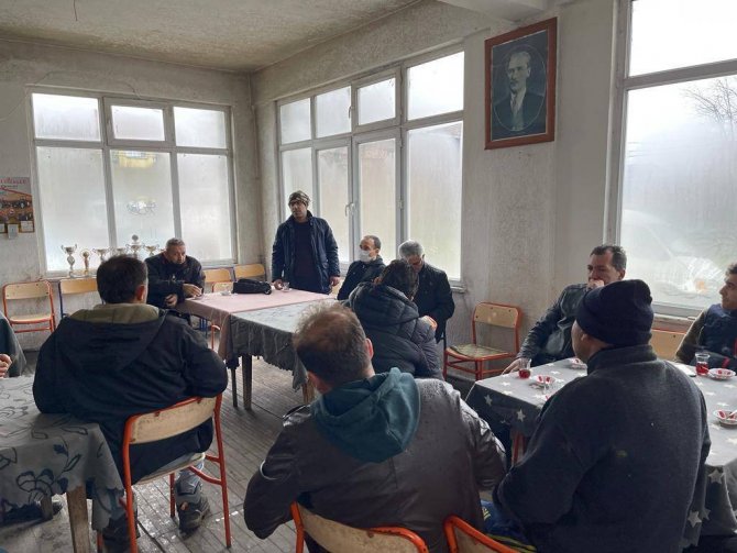 Simav’da Çiftçi Bilgilendirme Toplantısı