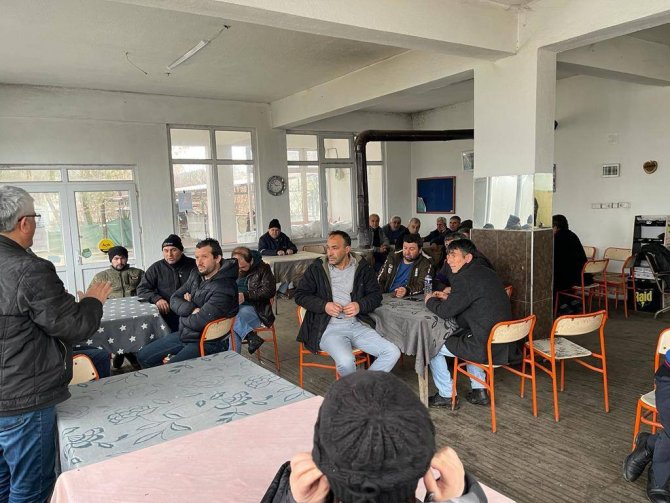 Simav’da Çiftçi Bilgilendirme Toplantısı