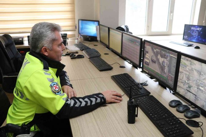 Amasya’da Kgys İle Trafik Denetimi