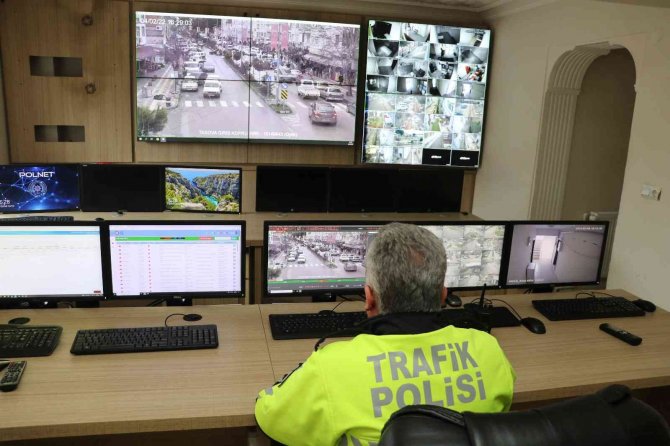 Amasya’da Kgys İle Trafik Denetimi