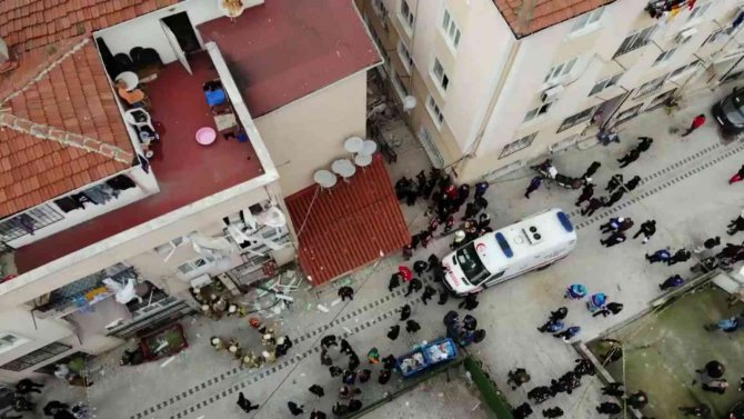 Üsküdar’da Doğal Gaz Patlaması Meydana Geldi