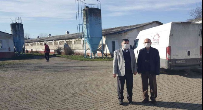 İ̇l Tarım Ve Orman Müdürü Çataklı, Tavuk Çiftliğini İnceledi