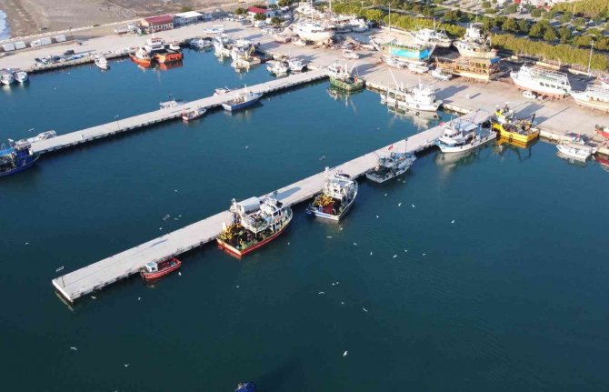 Balıkçılar Denizde, Martılar Peşlerinde Kısmetini Arıyor
