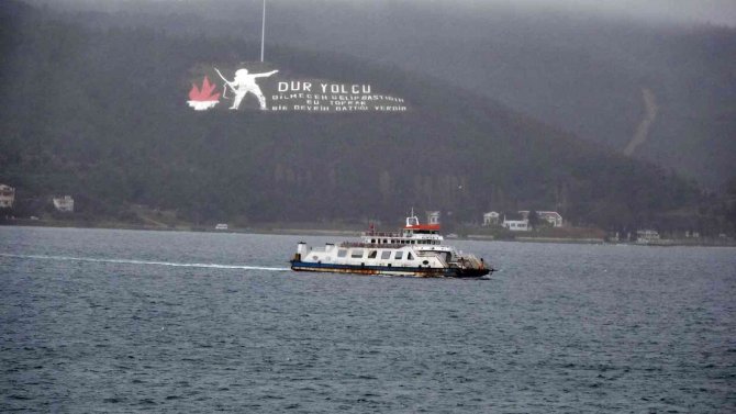 Çanakkale’de, Gökçeada Ve Bozcaada’ya Feribot Seferleri Yapılamıyor