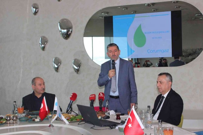 Çorumgaz Genel Müdürü Kahraman’dan Doğal Gaz Açıklaması