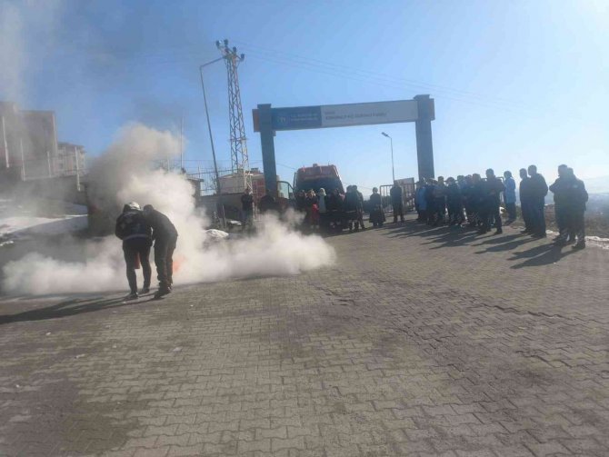 Yurt Personeline Yangın Eğitimi