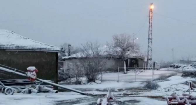 Kar Yağışı Balkanlar’dan Yurda Giriş Yaptı