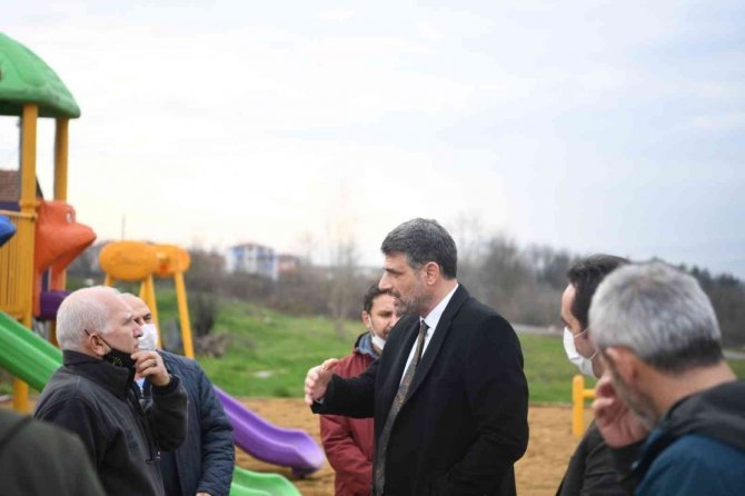 Kartepe’ye Yeni Kaldırım Ve Park