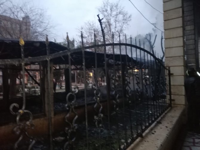 Mardin’de Alevlere Teslim Kafe, 2 Saat Sonra Söndürüldü