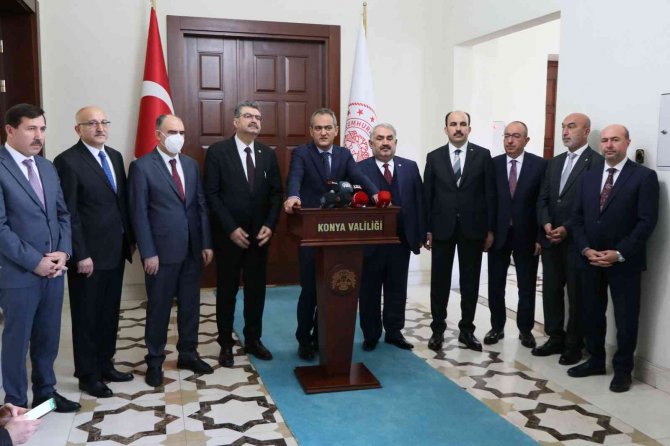 Milli Eğitim Bakanı Özer’den, Konya’ya Eğitimle İlgili Müjdeler