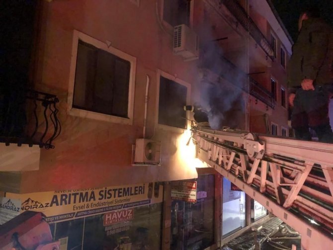 Dalaman’da Ev Yangını