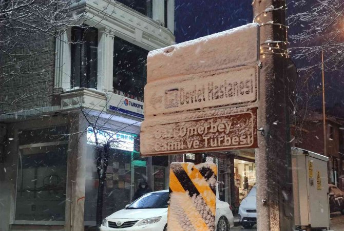 Tekirdağ’da Kar Şiddetini Arttırdı