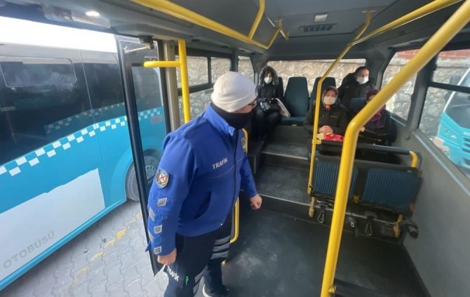 Manisa’da Toplu Ulaşıma Sıkı Denetim