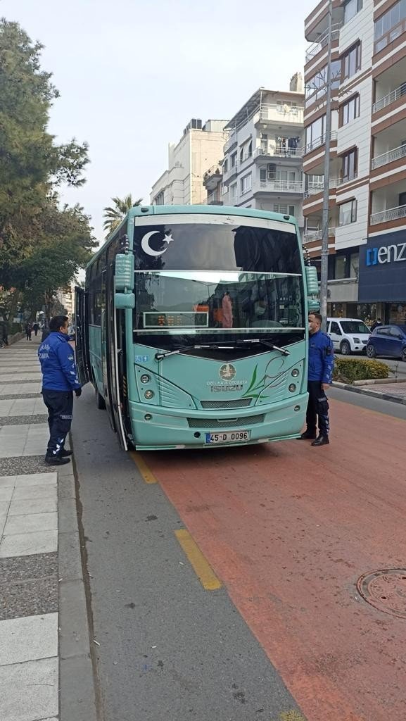 Manisa’da Toplu Ulaşıma Sıkı Denetim