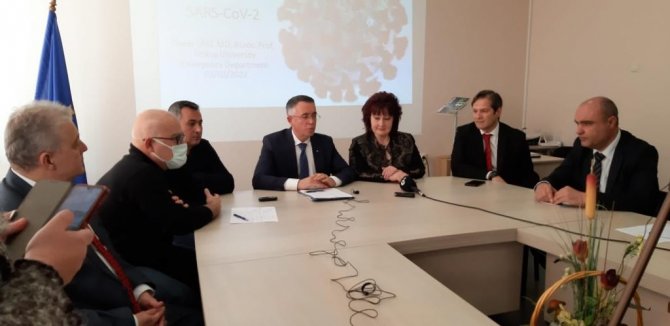 Edirne’den Yola Çıkan Heyet Bulgaristan Kırcaali’de Covıd-19’a Dikkat Çekti