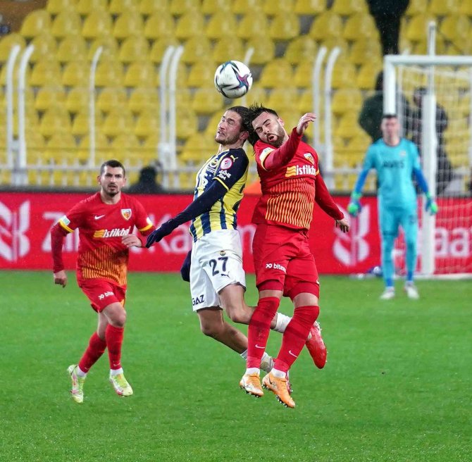Ziraat Türkiye Kupası: Fenerbahçe: 0 - Kayserispor: 1 (Maç Sonucu)
