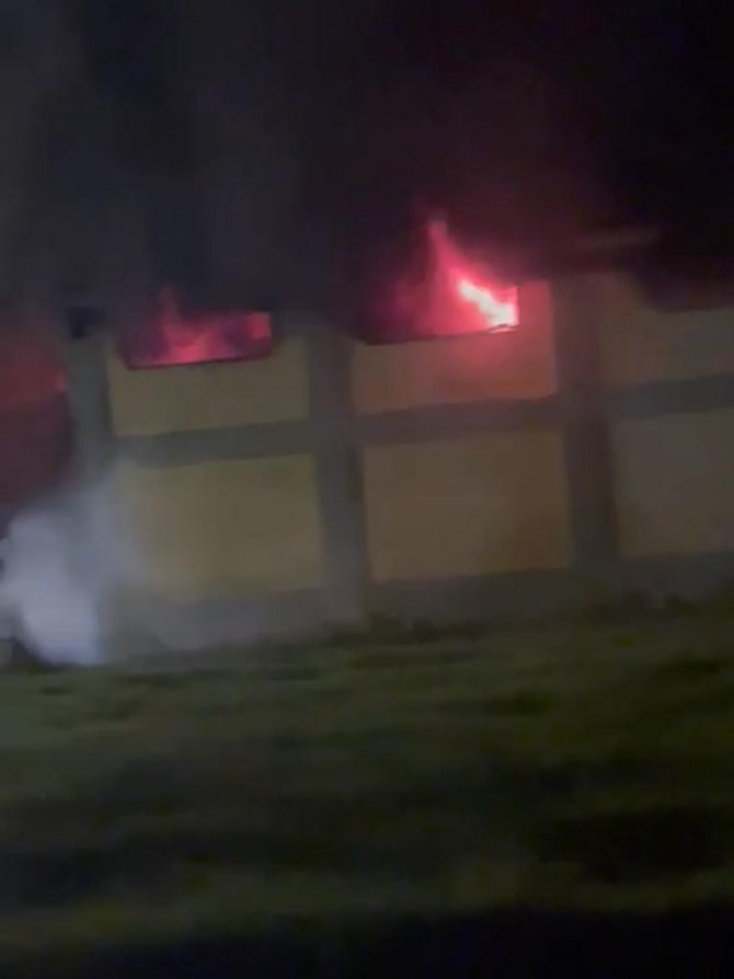 Adana’da Mandırada Yangın