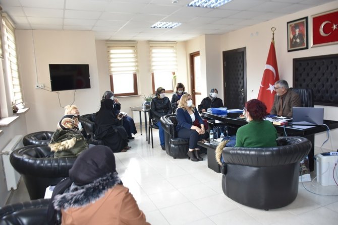 Ak Parti İ̇nönü Kadın Kollarından Başkan Bozkurt’a Ziyaret