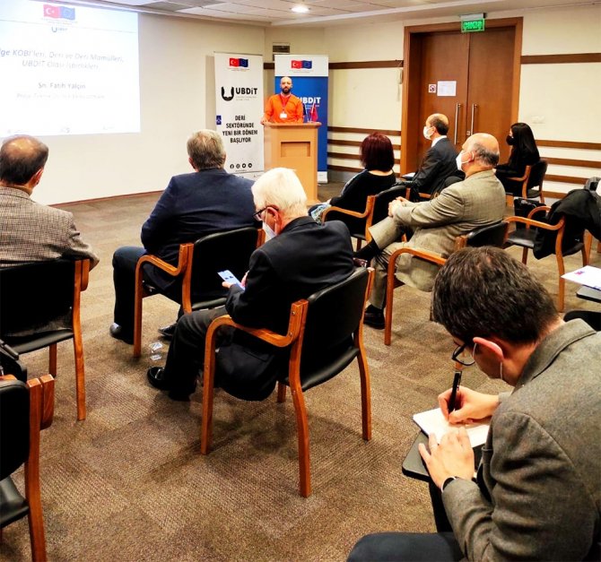 Uşak Büyükbaş Deri İ̇şleme Projesinde 2. Farkındalık Toplantısı Yapıldı