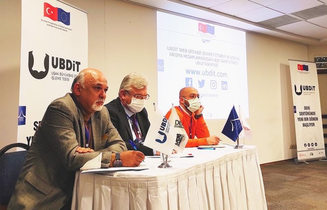 Uşak Büyükbaş Deri İ̇şleme Projesinde 2. Farkındalık Toplantısı Yapıldı